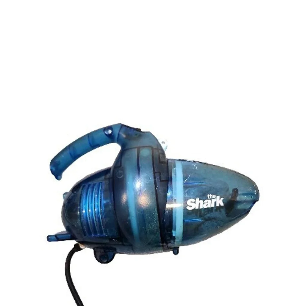 Shark Euro-Pro Hand Held Vacuum Corded EP033 Blue Canister Camper Lightweight